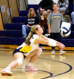 Conneaut sweeps Knights in volleyball